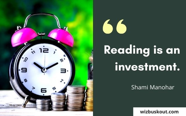 reading is an investment