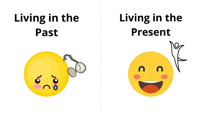 living in the past vs living in the present